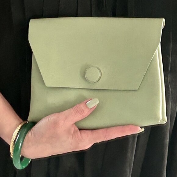 The Row Nu Mini Twin Envelope Flap Clutch Bag - Picture 13 of 13